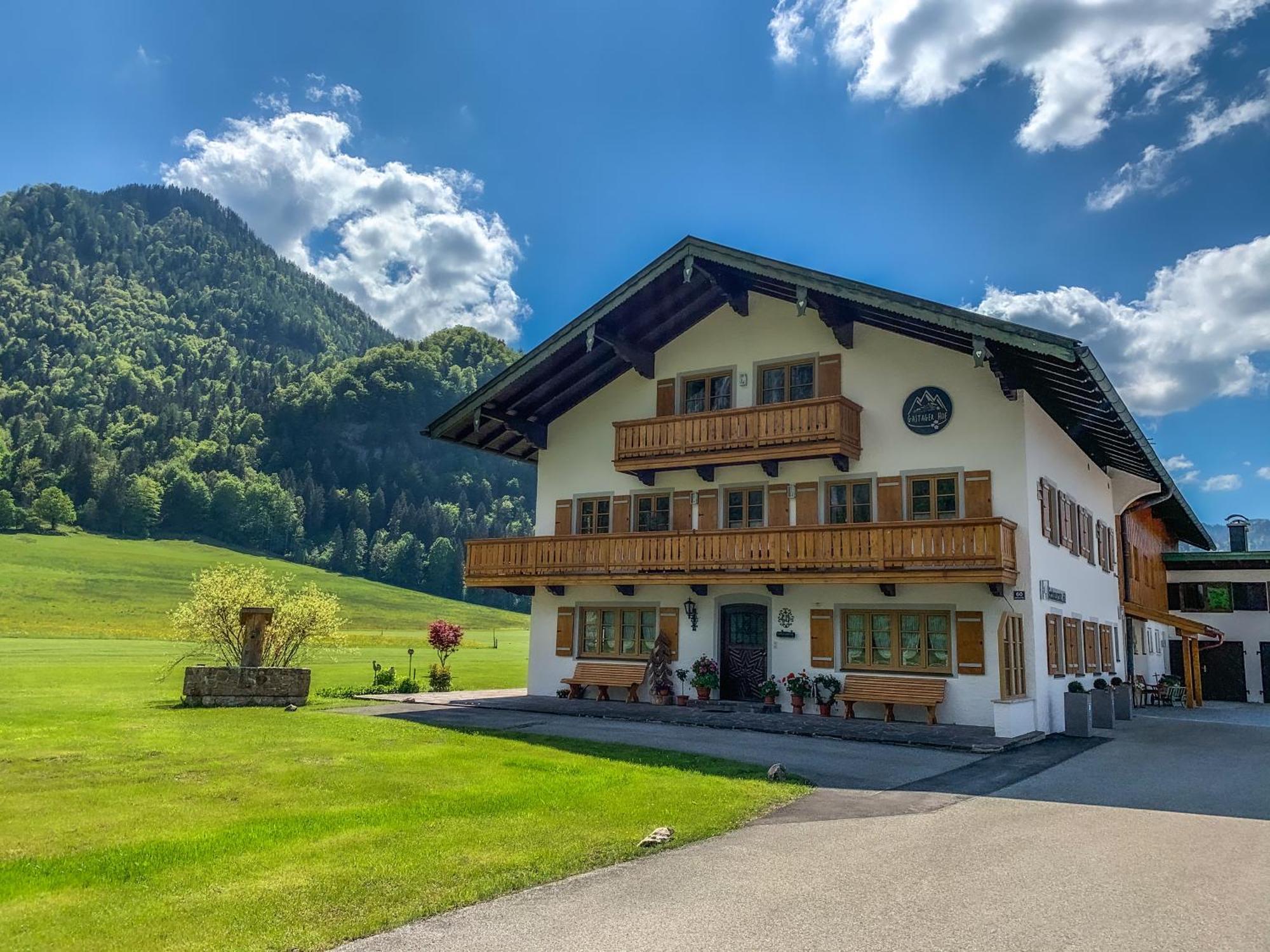 Ferienwohnungen Gastager Hof Ruhpolding Bagian luar foto